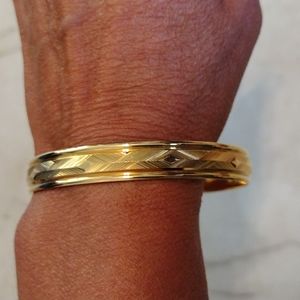 Monet gold bracelet.